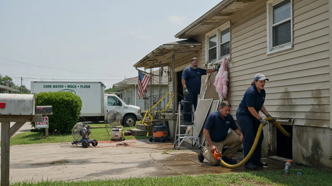 Water Damage Repair in Erie, KS near me